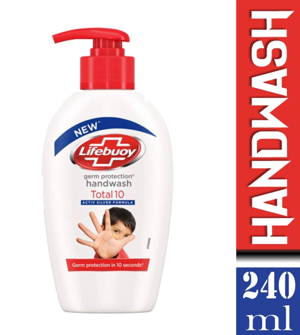 Lifebuoy Total Hand Wash - 240ml